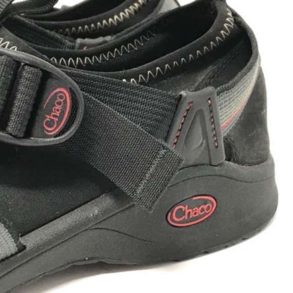 Chaco Red Line Black Water Shoes - Picture 5 of 7